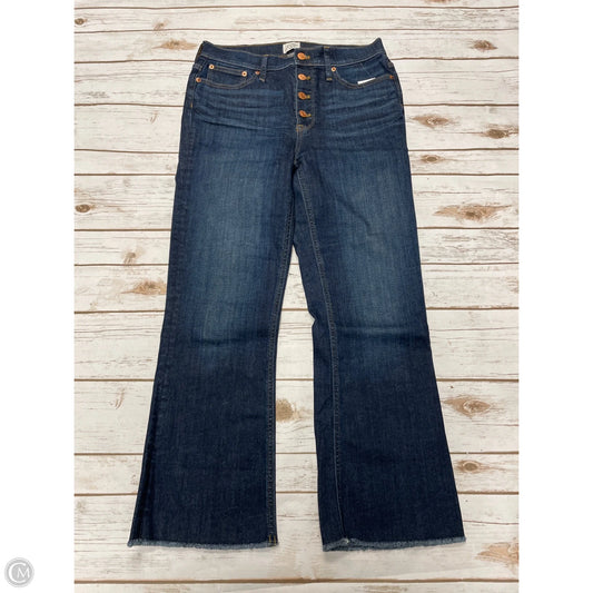 Jeans Boot Cut By J. Crew In Blue Denim, Size: 8