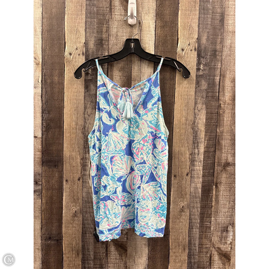 Top Sleeveless Designer By Lilly Pulitzer In Multi-colored, Size: L