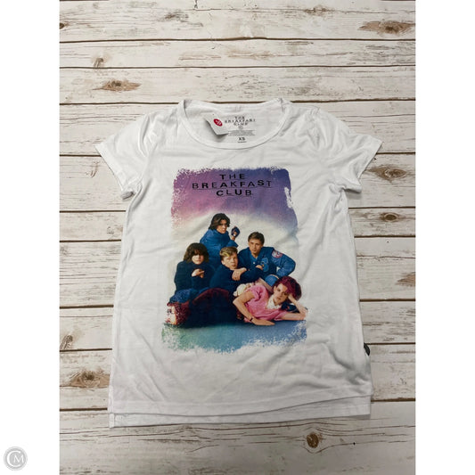 Top Short Sleeve By Cme In White, Size: Xs