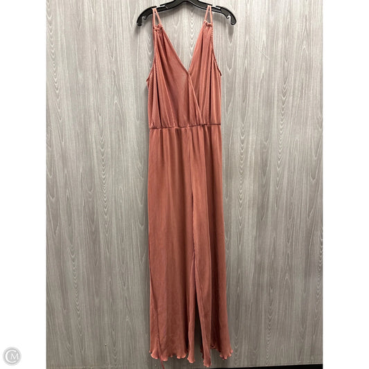 Jumpsuit By Cme In Peach, Size: 1x