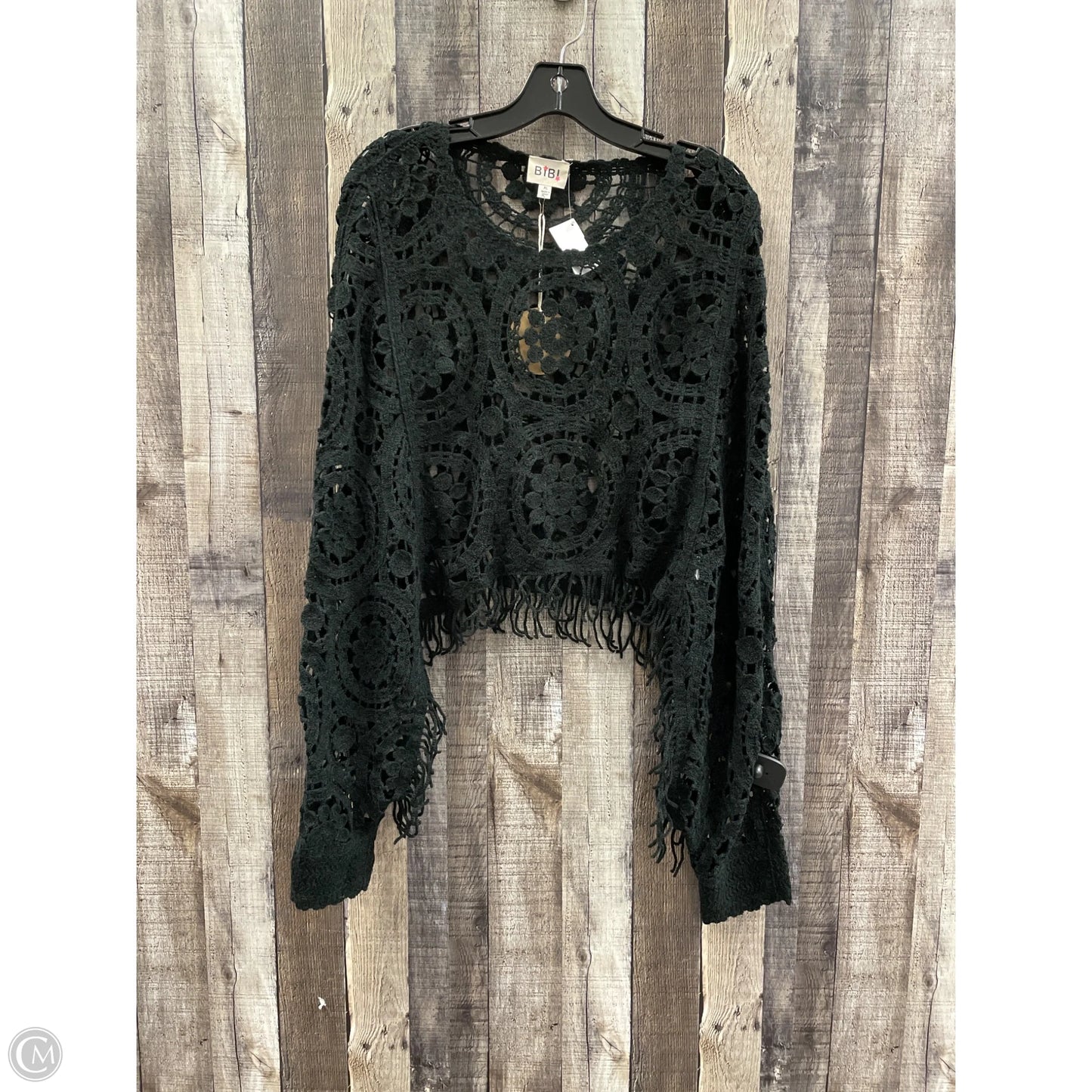 Shawl By Bibi In Black, Size: Xl