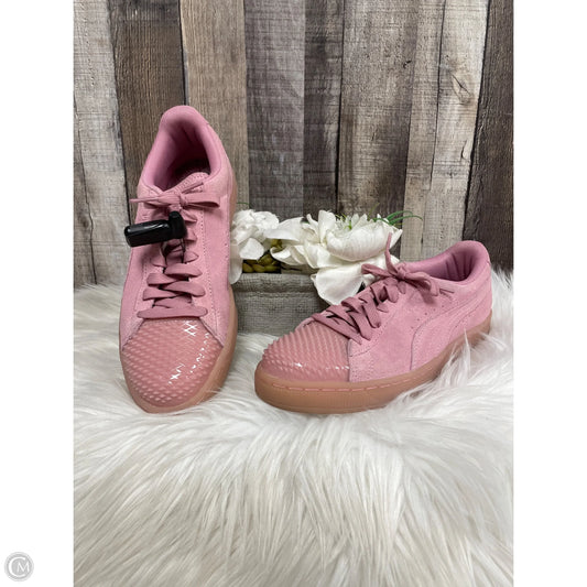 Shoes Athletic By Puma In Pink, Size: 8.5
