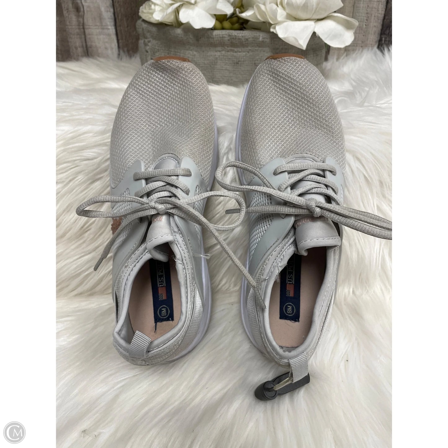 Shoes Athletic By Us Polo Assoc In Tan, Size: 8