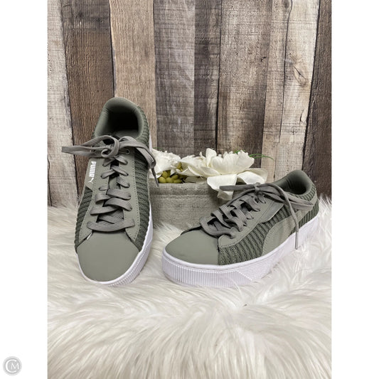Shoes Athletic By Puma In Green, Size: 9