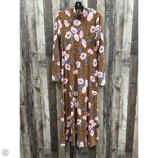 Dress Casual Maxi By Free People In Multi-colored, Size: M