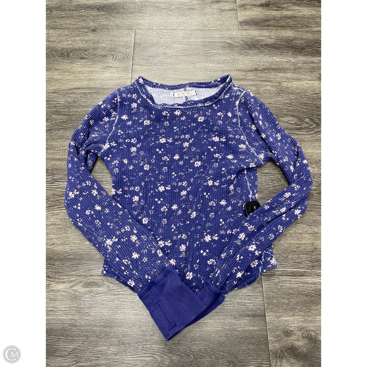 Top Long Sleeve By We The Free In Floral Print, Size: L