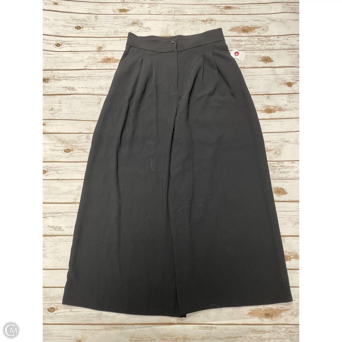 Pants Wide Leg By Zara In Black, Size: Xl