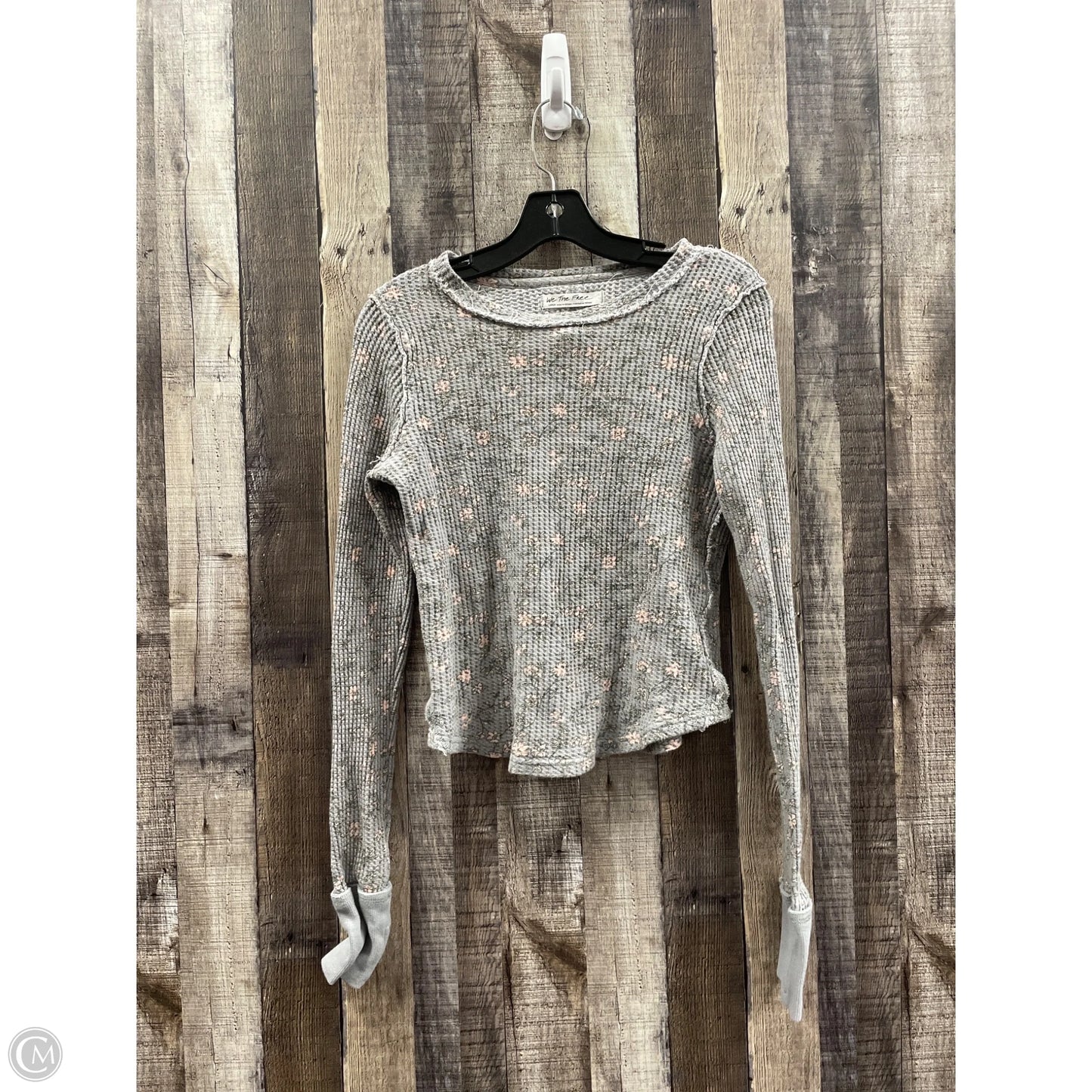 Top Long Sleeve By We The Free In Floral Print, Size: L