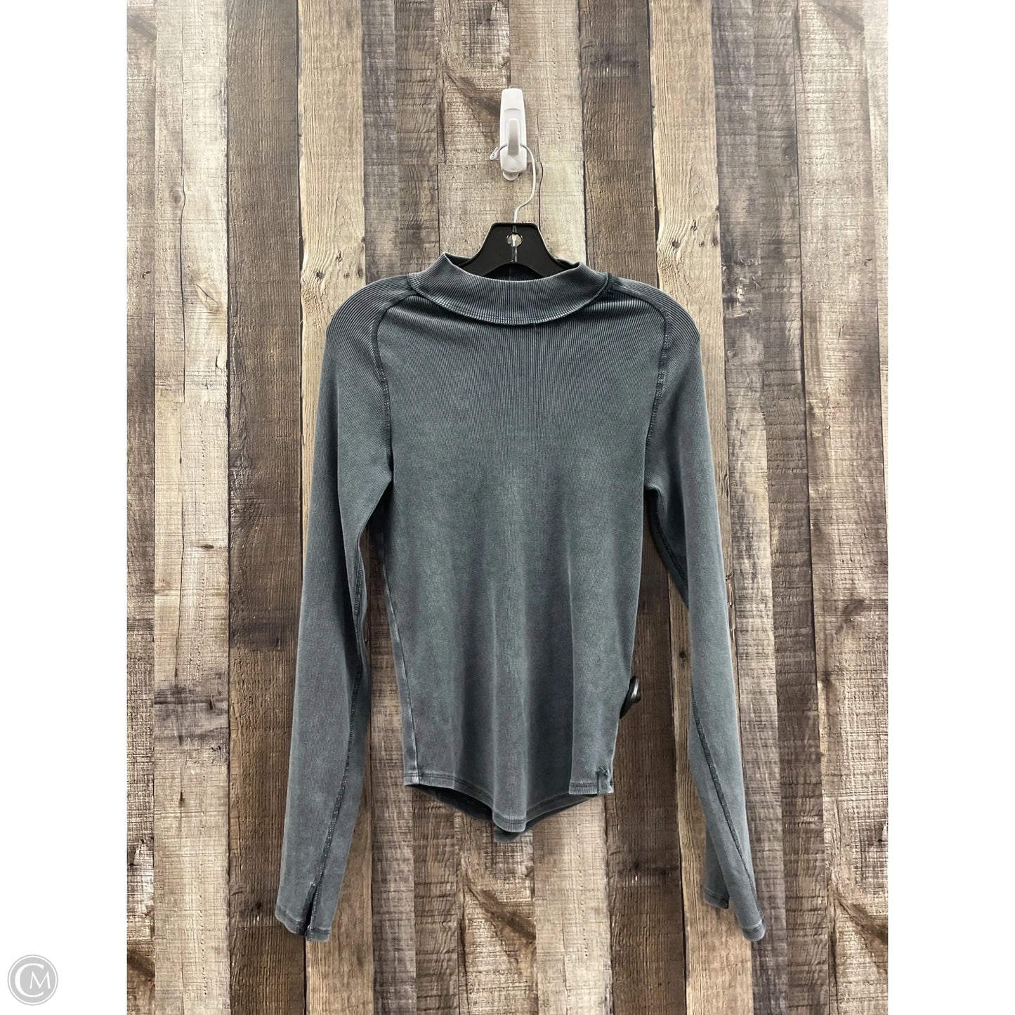 Top Long Sleeve By We The Free In Grey, Size: L