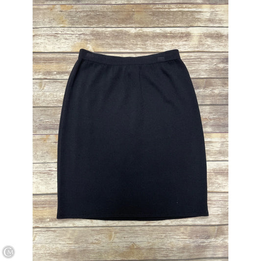 Skirt Midi By St. John In Black, Size: 16