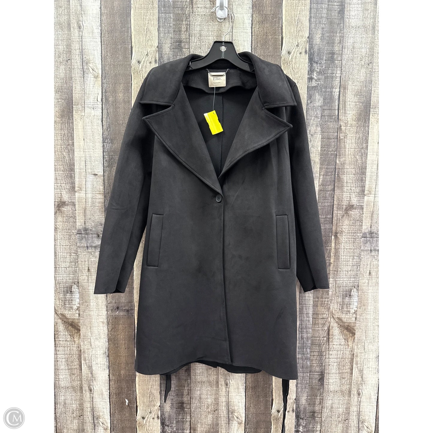 Coat Other By Tahari In Black, Size: M