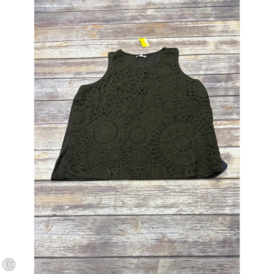 Top Sleeveless By Maurices In Green, Size: Xxl
