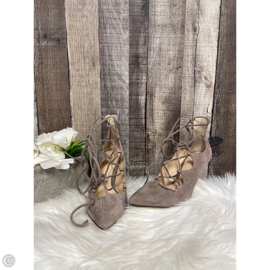 Shoes Heels Stiletto By Vince Camuto In Tan, Size: 7