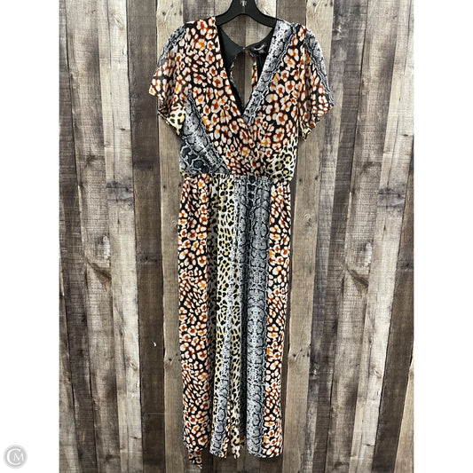 Jumpsuit By Express In Multi-colored, Size: L