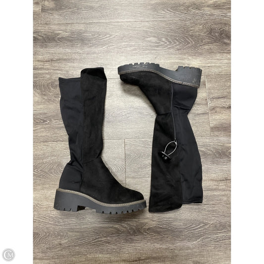 Boots Mid-calf Heels By Rock And Candy In Black, Size: 10