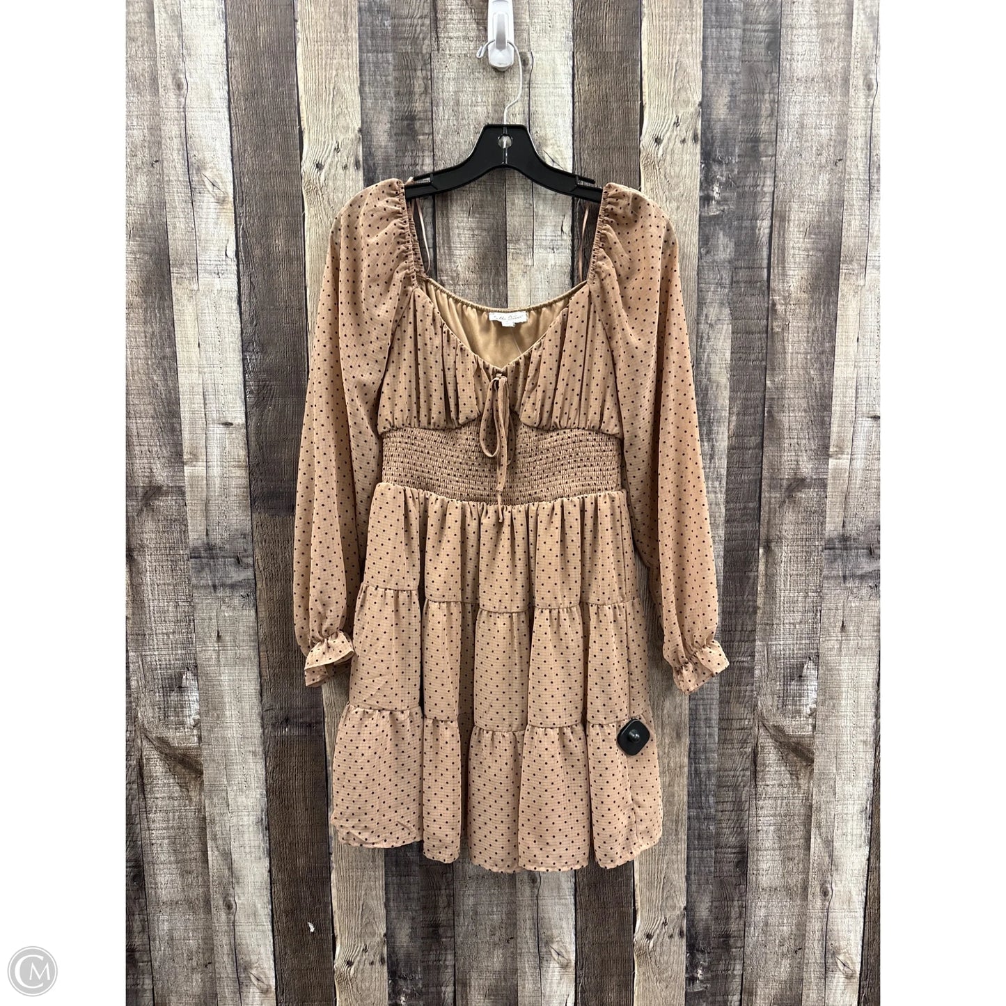 Dress Casual Short By By The River In Polkadot Pattern, Size: S