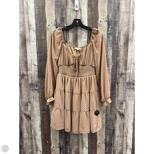 Dress Casual Short By By The River In Polkadot Pattern, Size: S