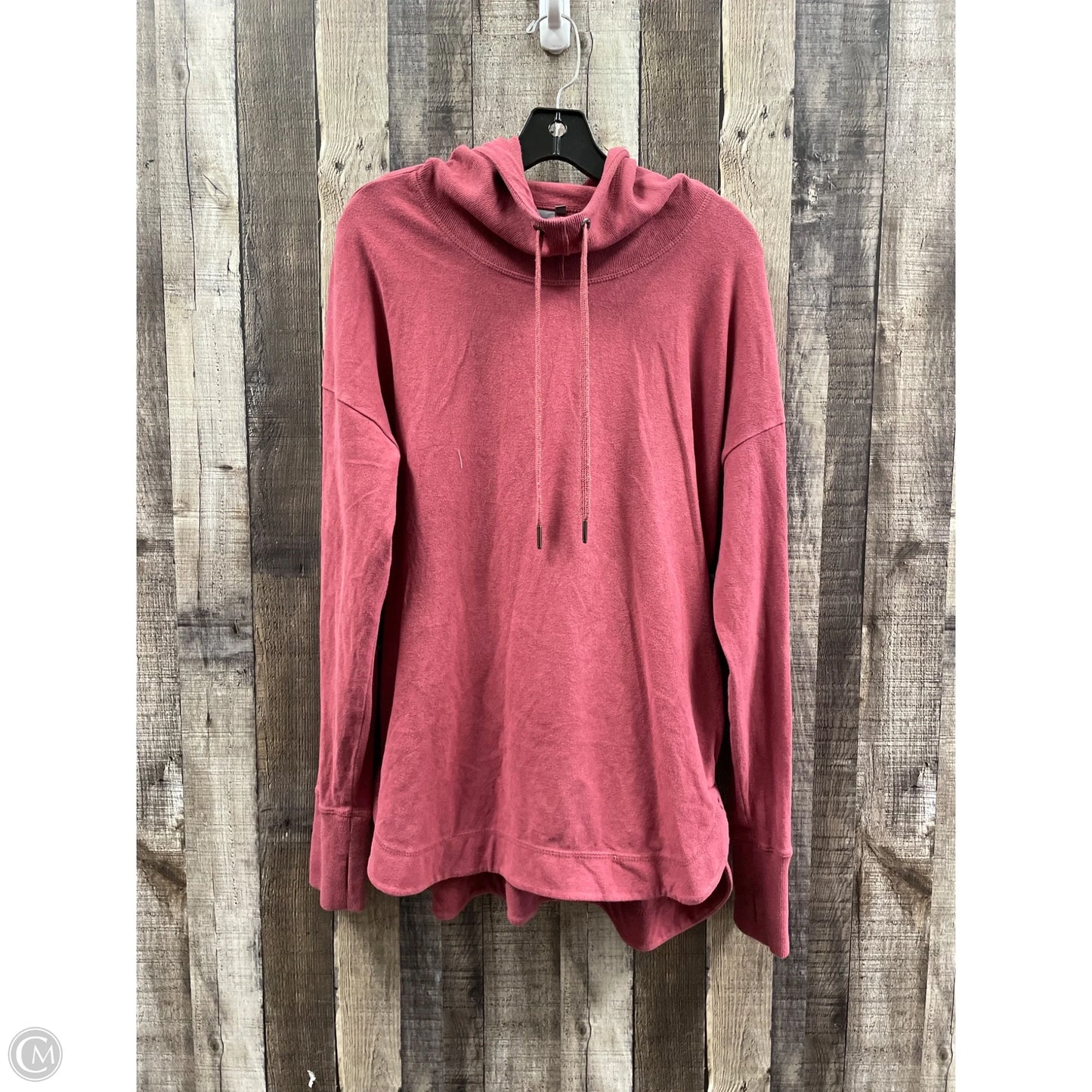 Sweatshirt Hoodie By Sweaty Betty In Mauve, Size: L