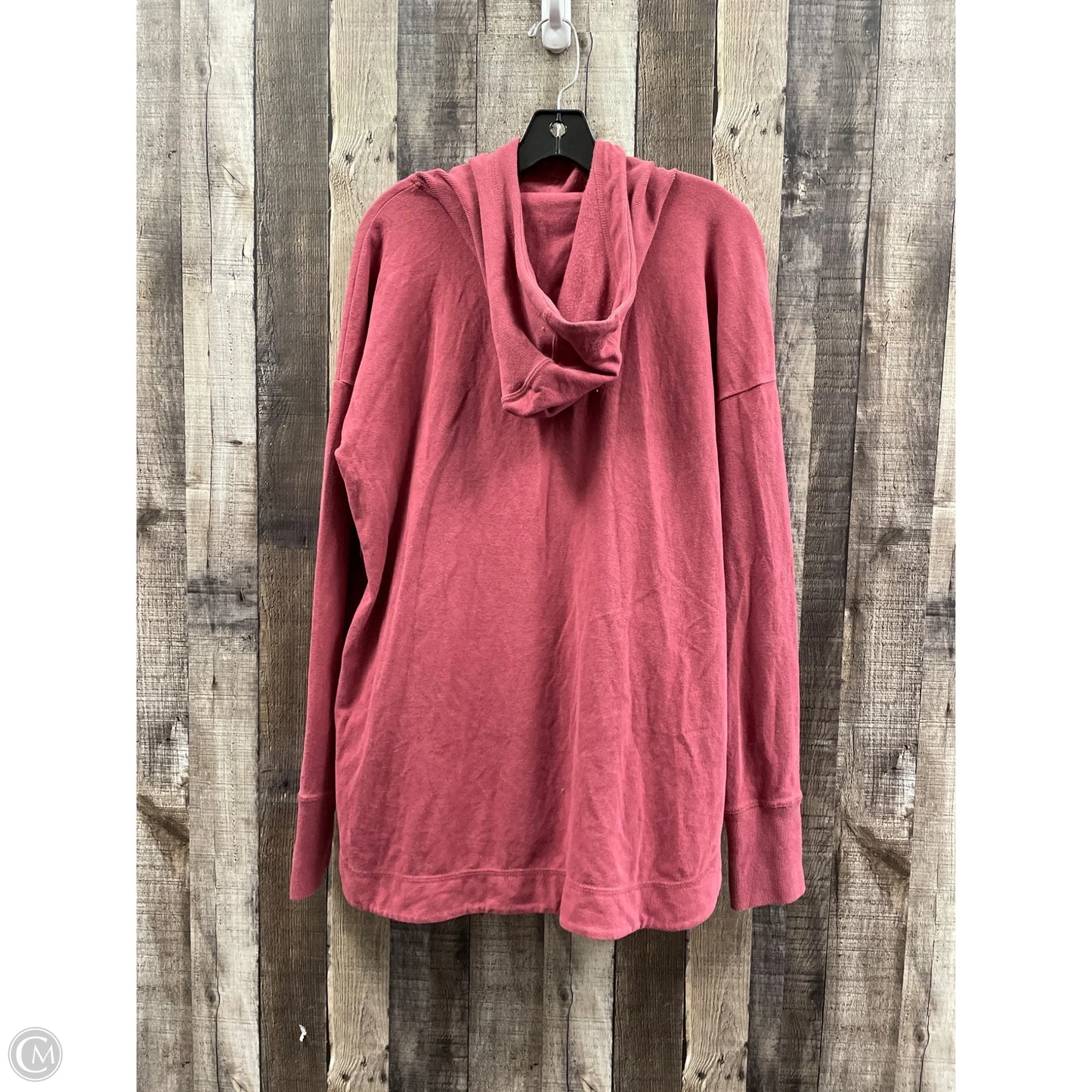 Sweatshirt Hoodie By Sweaty Betty In Mauve, Size: L