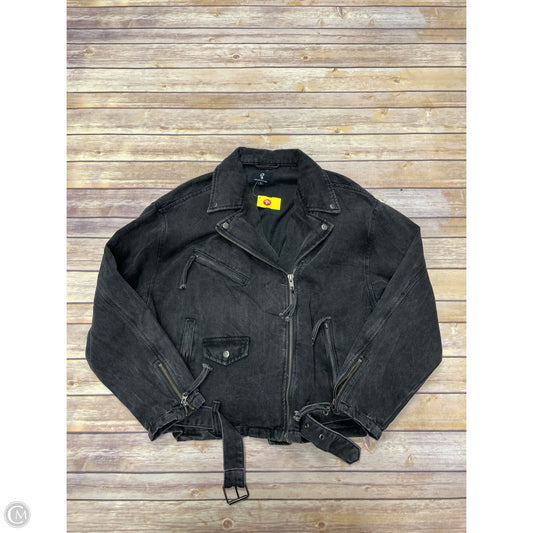 Jacket Other By Cme In Grey Denim, Size: L