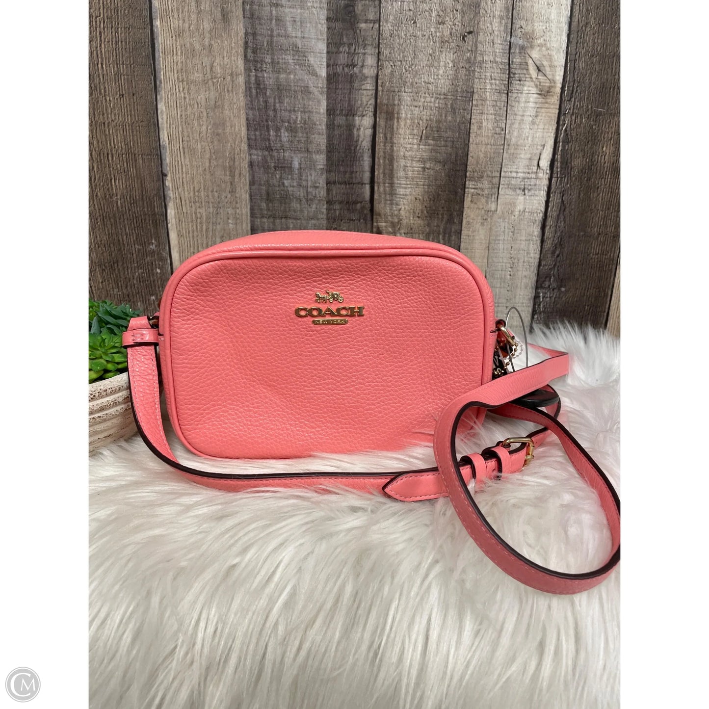 Crossbody Designer By Coach, Size: Medium