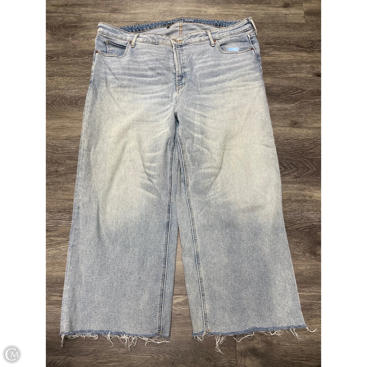Jeans Wide Leg By Old Navy In Blue, Size: 20