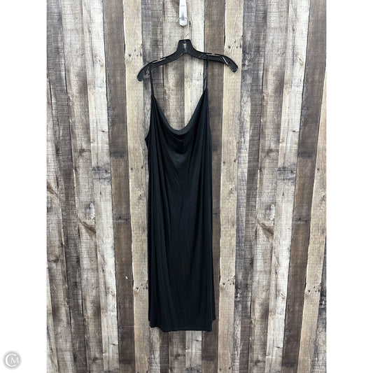 Dress Casual Midi By Stars Above In Black, Size: Xl