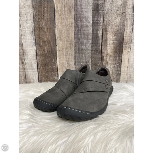 Shoes Flats By Jbu By Jambu In Grey, Size: 7