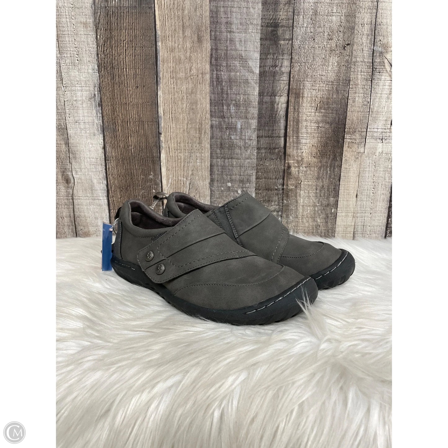 Shoes Flats By Jbu By Jambu In Grey, Size: 7