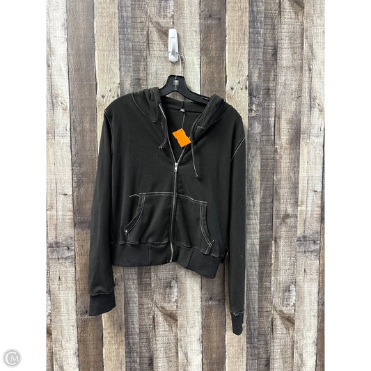 Sweatshirt Hoodie By Cmf In Black, Size: S