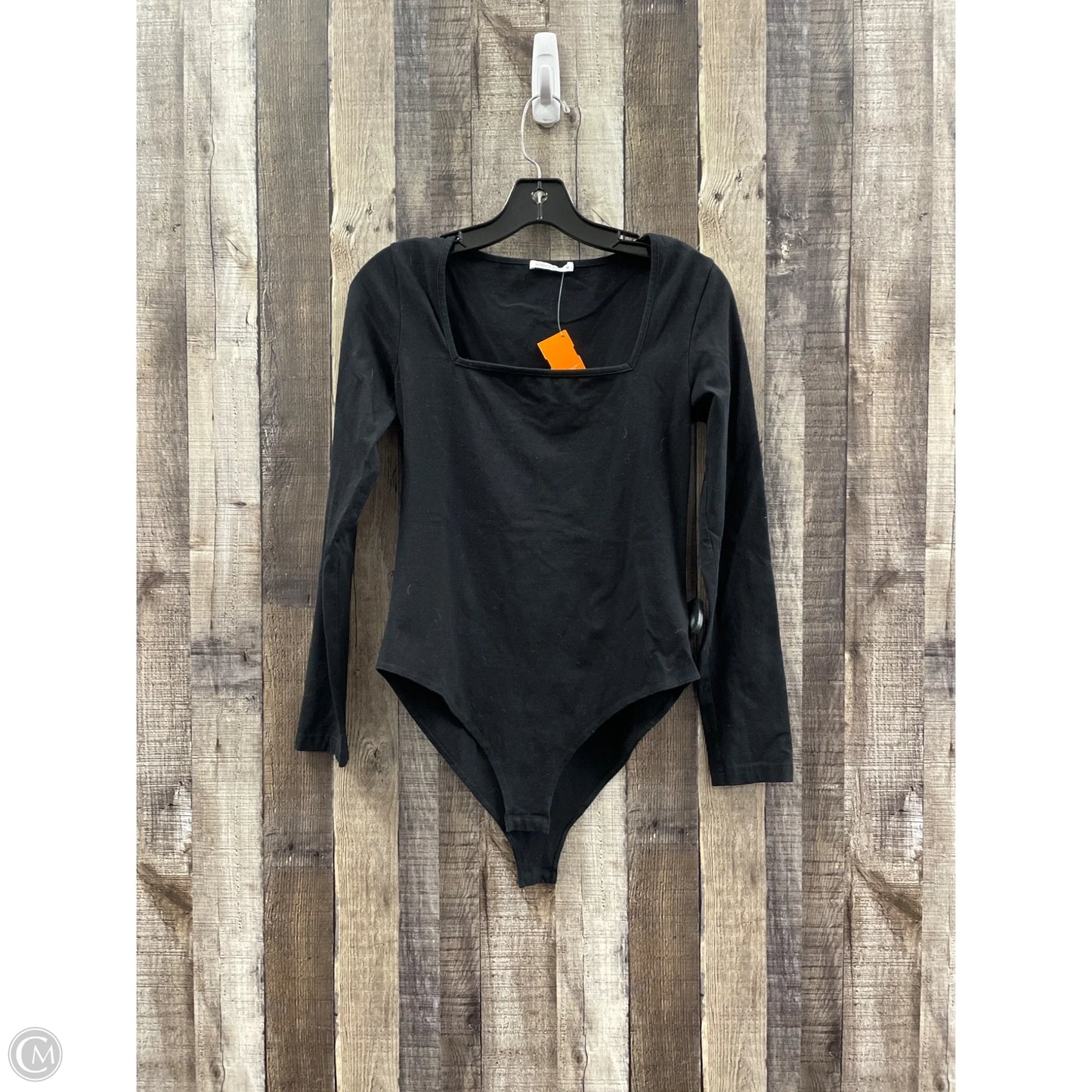 Top Long Sleeve By Mangopop In Black, Size: M
