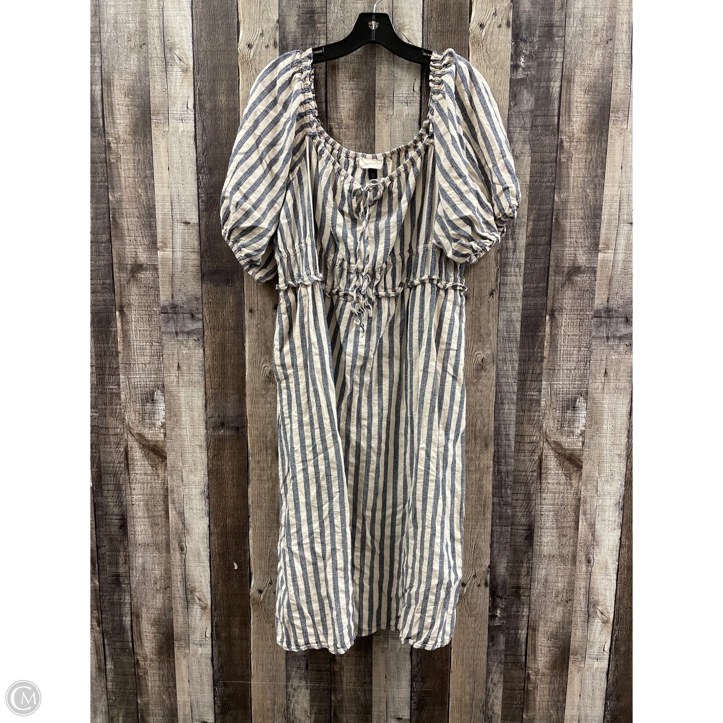 Dress Casual Maxi By Universal Thread In Striped Pattern, Size: Xxl