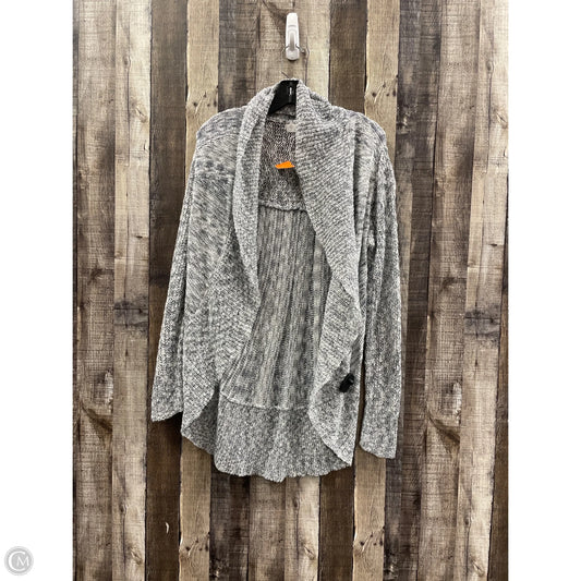 Sweater Cardigan By Cme In Grey, Size: L