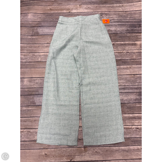 Pants Wide Leg By Shein In Green, Size: S