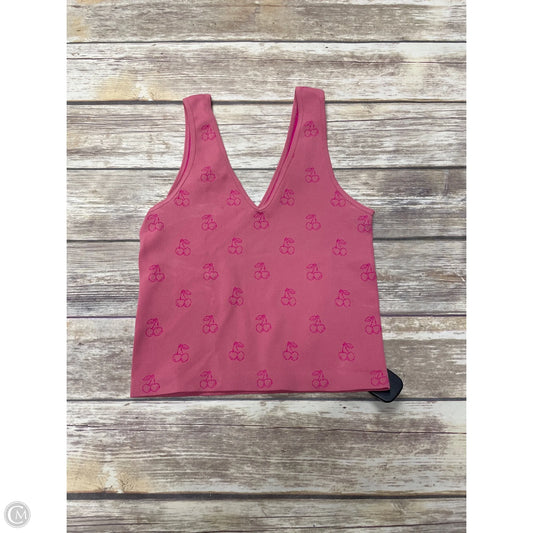 Top Sleeveless By Rue 21 In Pink, Size: L