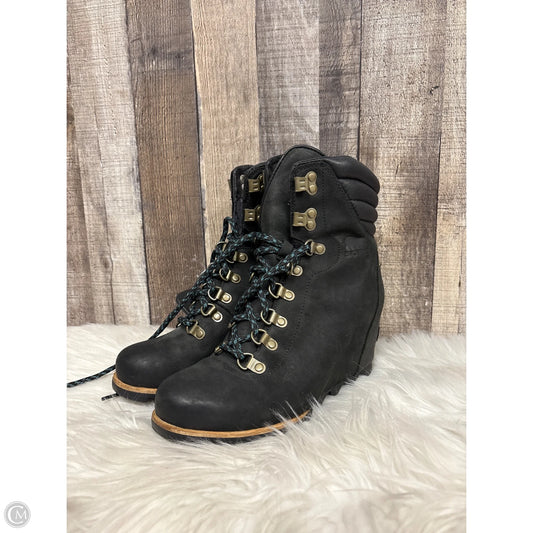 Boots Ankle Heels By Sorel In Black, Size: 7.5