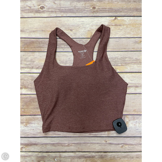 Athletic Bra By Old Navy In Brown, Size: Xs