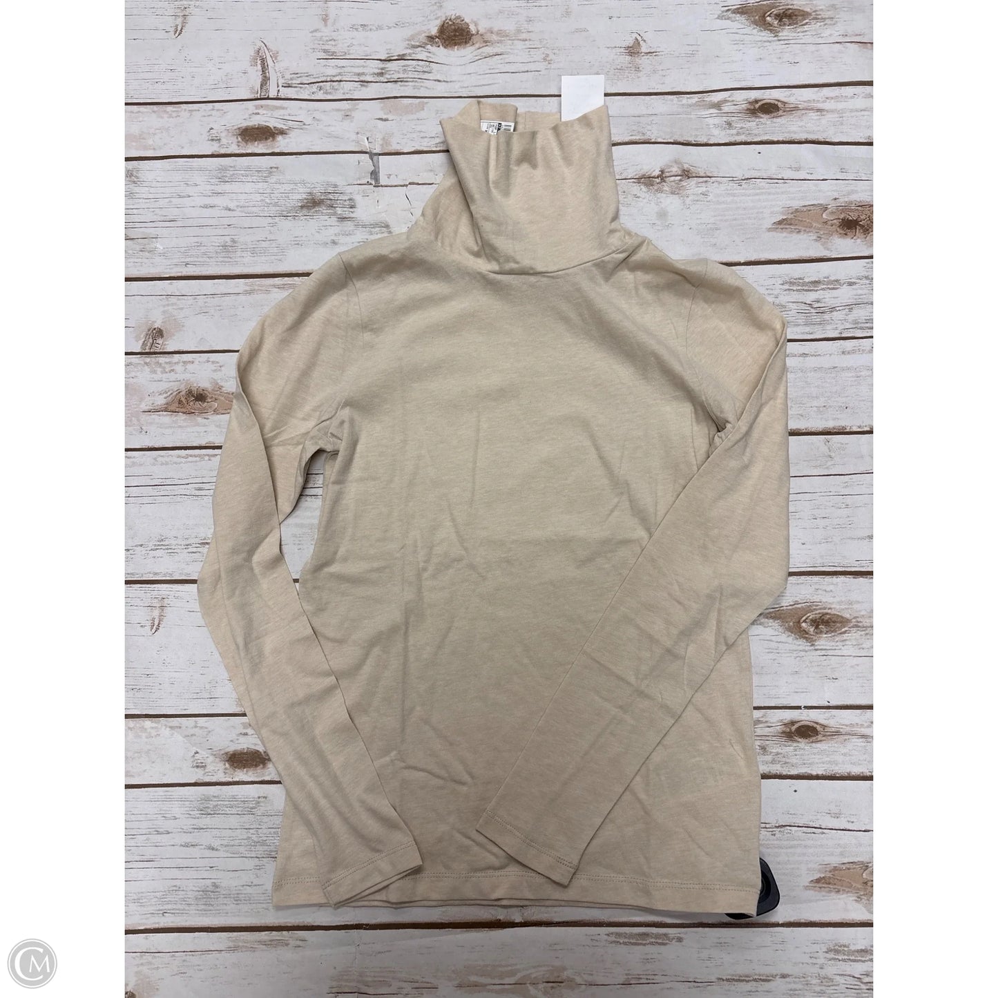 Top Long Sleeve By J. Crew In Beige, Size: Xs