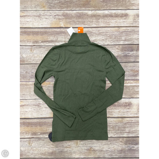 Top Long Sleeve By J. Crew In Green, Size: Xs