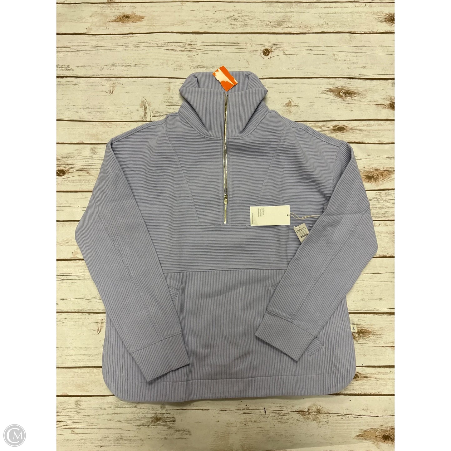 Sweatshirt Collar By Haven In Purple, Size: S