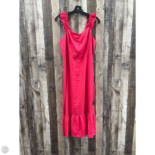 Dress Casual Maxi By Lulus In Pink, Size: L