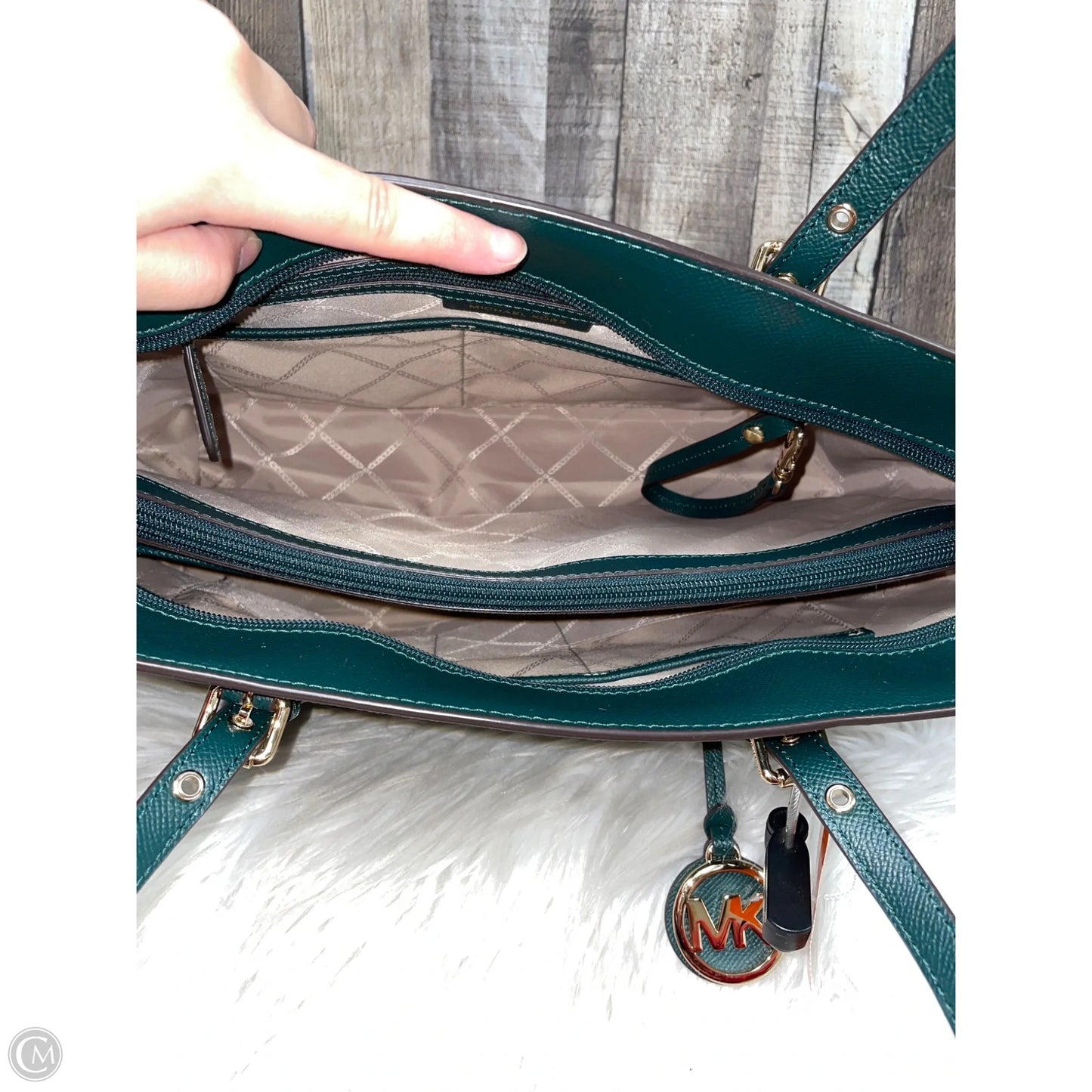 Handbag Designer By Michael Kors, Size: Large