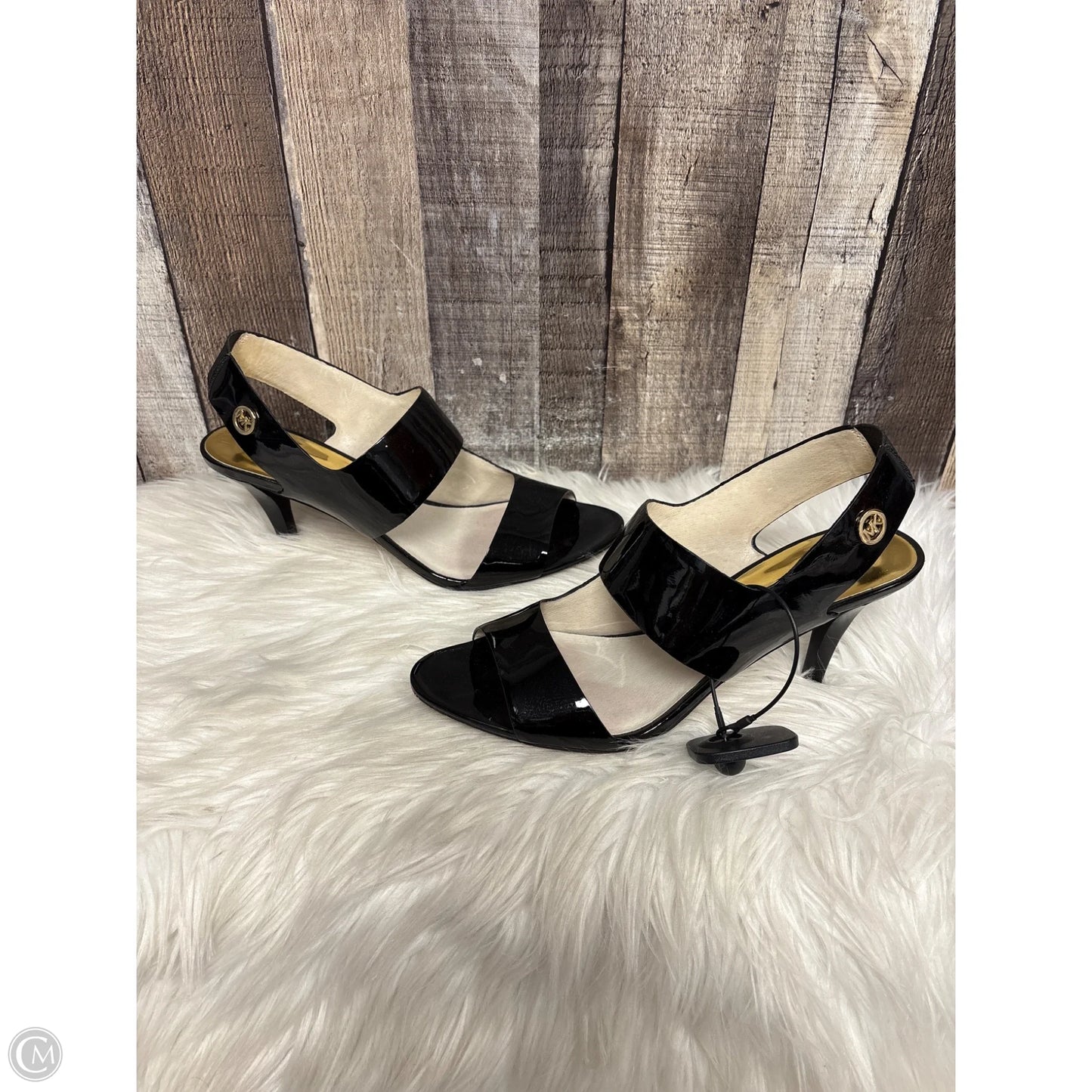 Sandals Designer By Michael Kors In Black, Size: 10