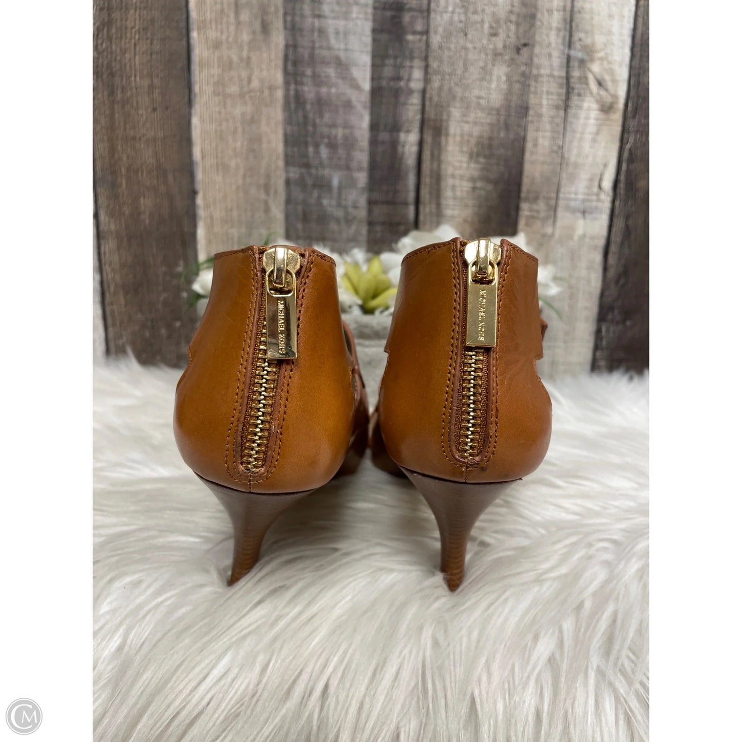 Sandals Designer By Michael Kors In Red, Size: 10