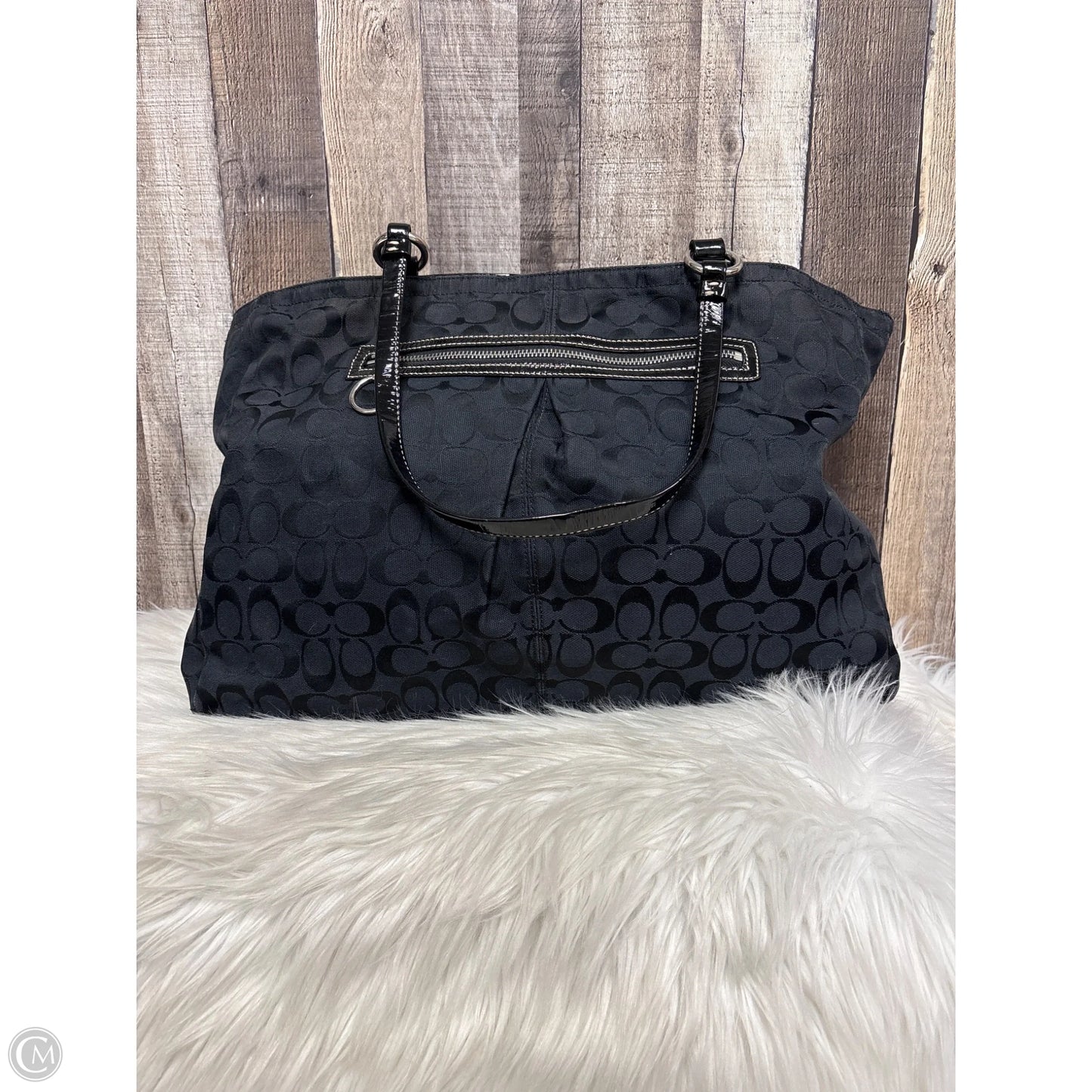 Handbag Designer By Coach, Size: Large