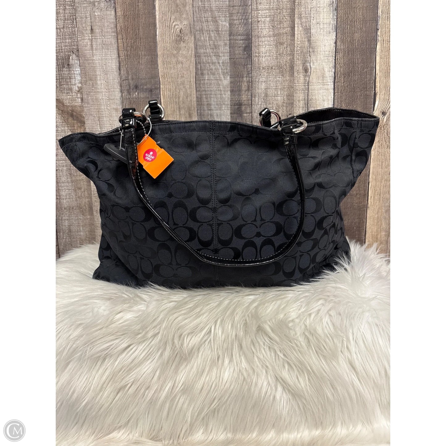 Handbag Designer By Coach, Size: Large