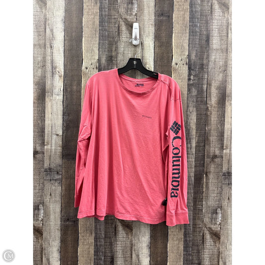 Top Long Sleeve By Columbia In Mauve, Size: 1x
