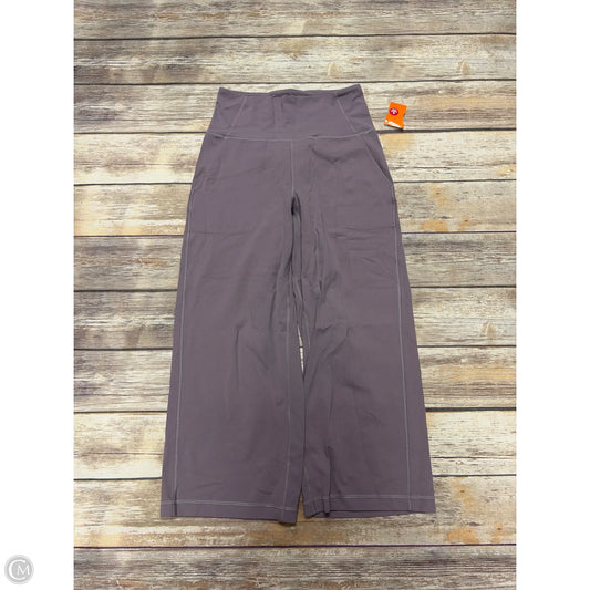 Athletic Pants By Lululemon In Purple, Size: 6