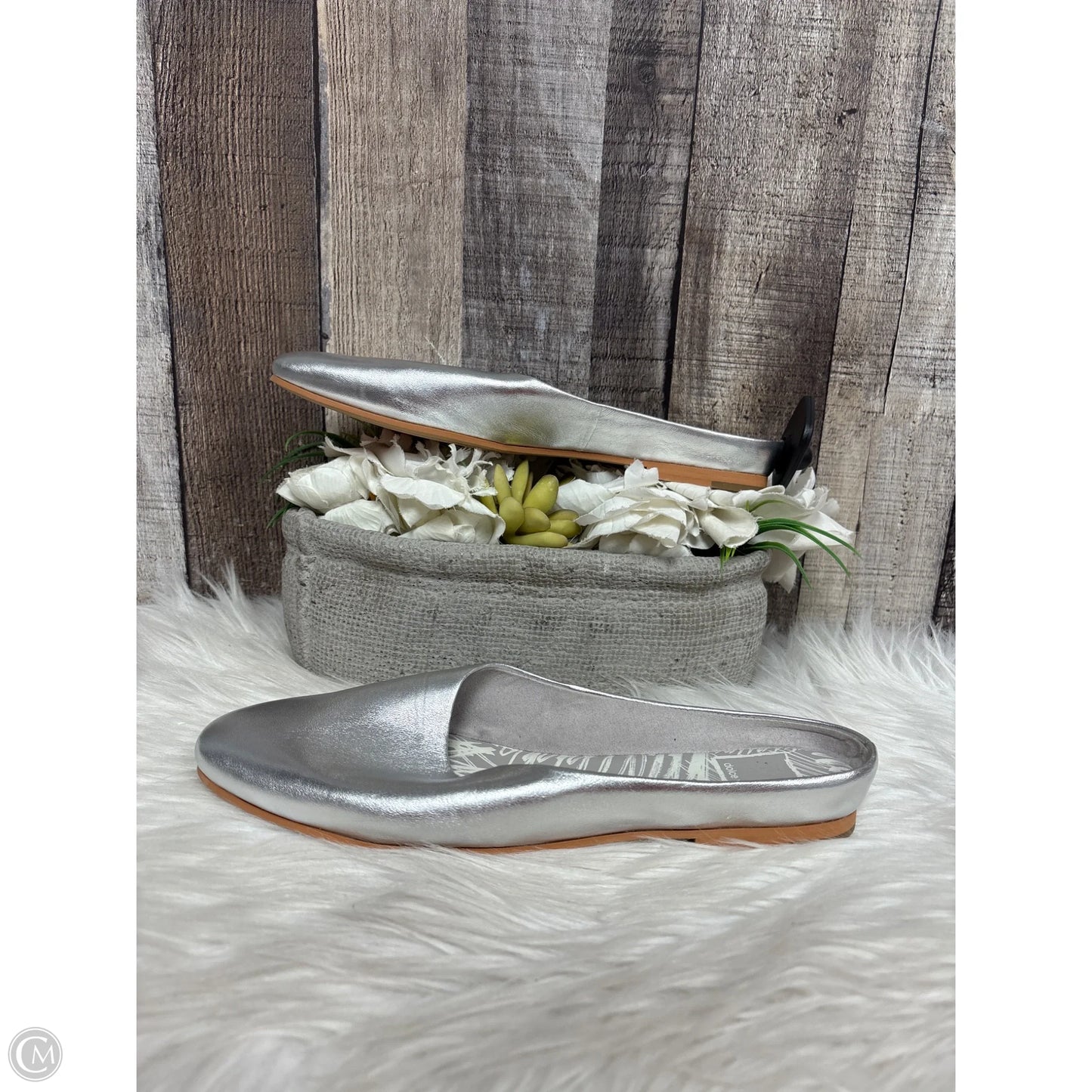 Shoes Flats By Dolce Vita In Silver, Size: 7.5