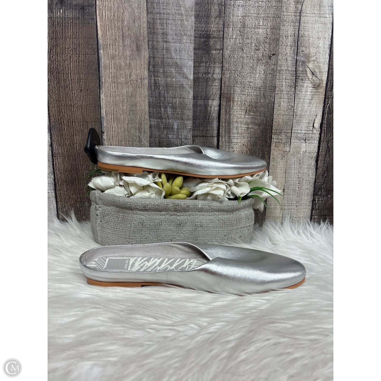 Shoes Flats By Dolce Vita In Silver, Size: 7.5